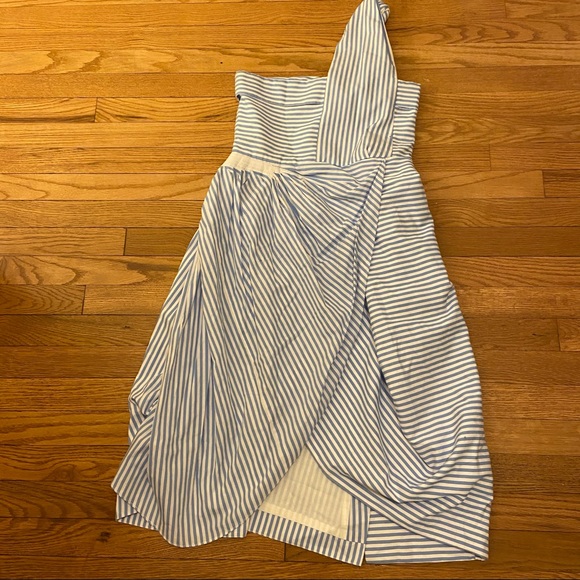JW. Anderson Asymmetric Striped Dress, s… - Picture 3 of 12